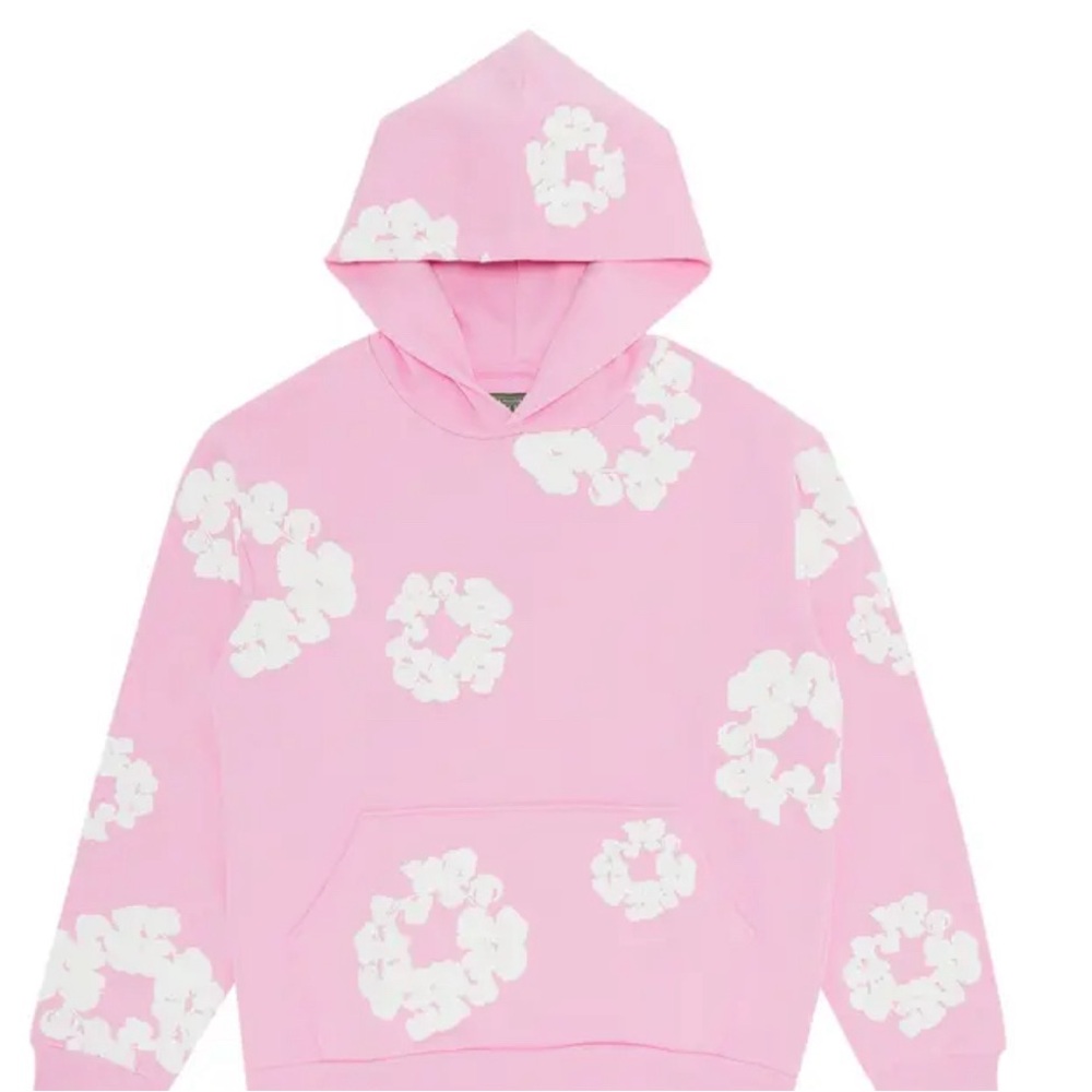 Pink Denim Tears Hoodie